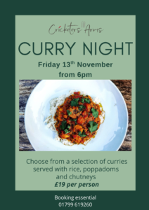 Curry Night 13.11.26